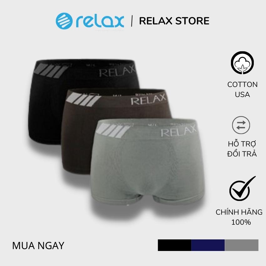quần lót nam relax dệt kim cao cấp chính hãng, quần sịp nam relax underwear rltk14