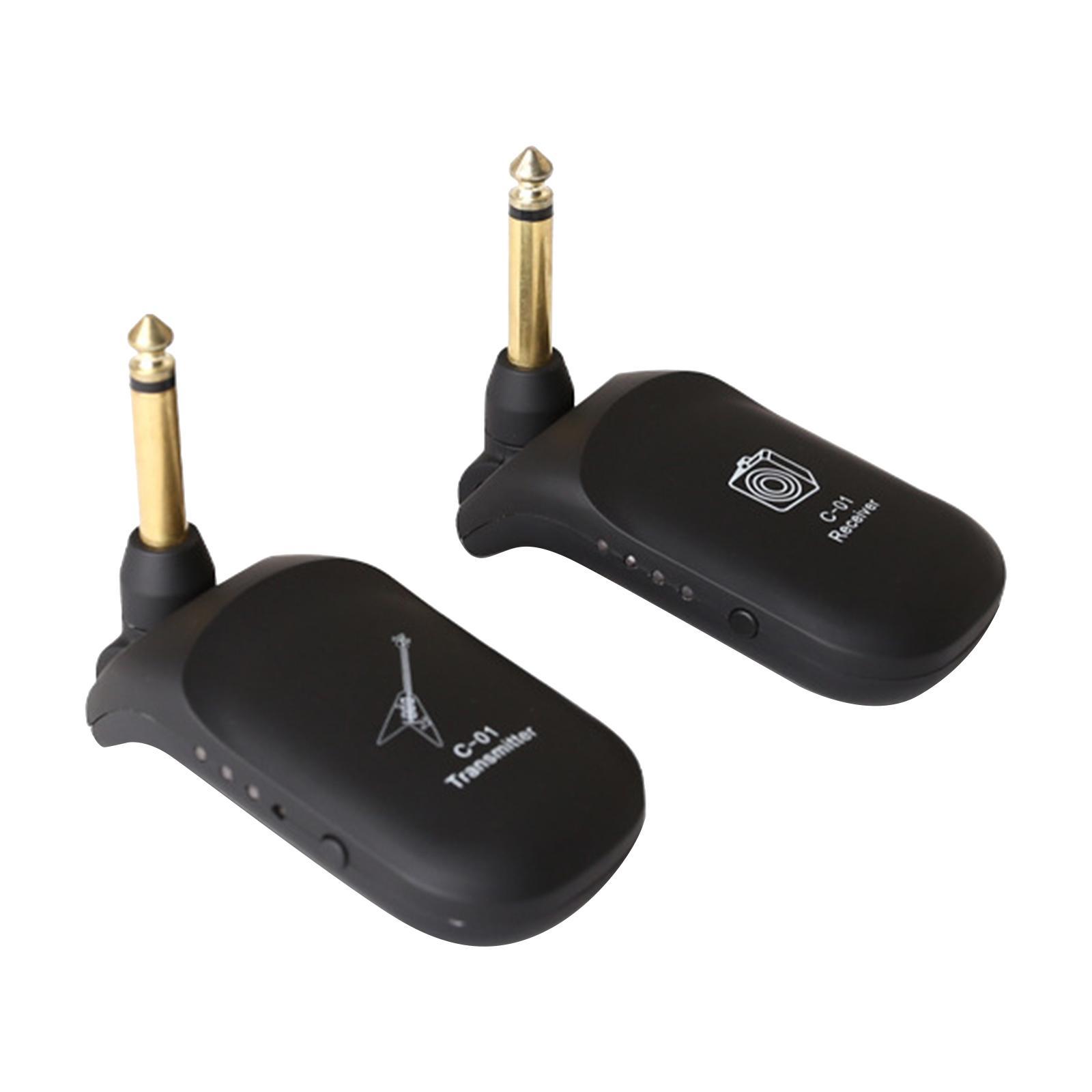 Wireless Guitar Transmitter Receiver Set Audio Transmitter Receiver Electric Guitar Accessory