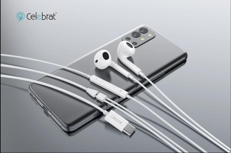 Tai nghe nhét tai có dây cổng Type-C Celebrat  E400 - Hàng chính hãng