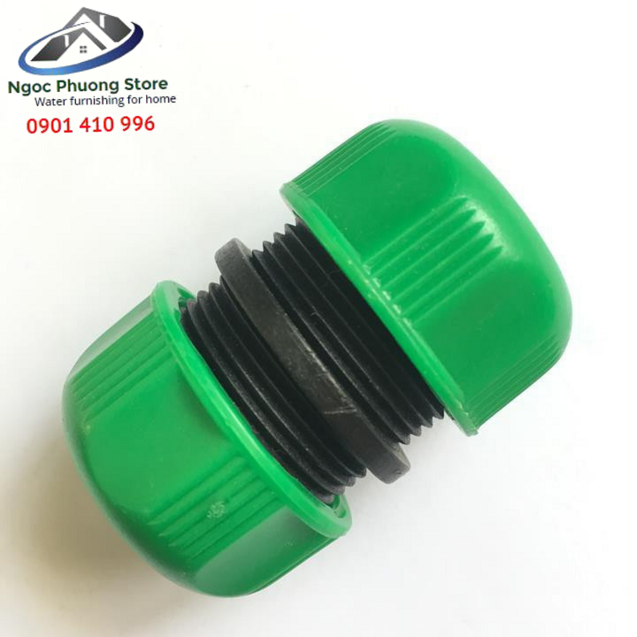 Cút nối nhanh hai đầu nối ống mềm làm vườn 18mm-21mm AQUAMATE ĐÀI LOAN W3250