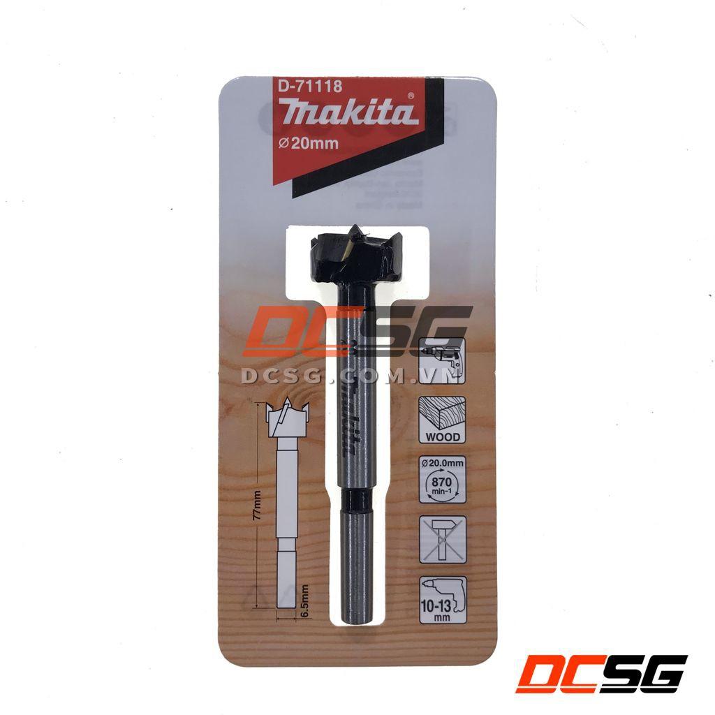 Mũi khoét gỗ chuôi tròn 15-35x77mm Makita | DCSG