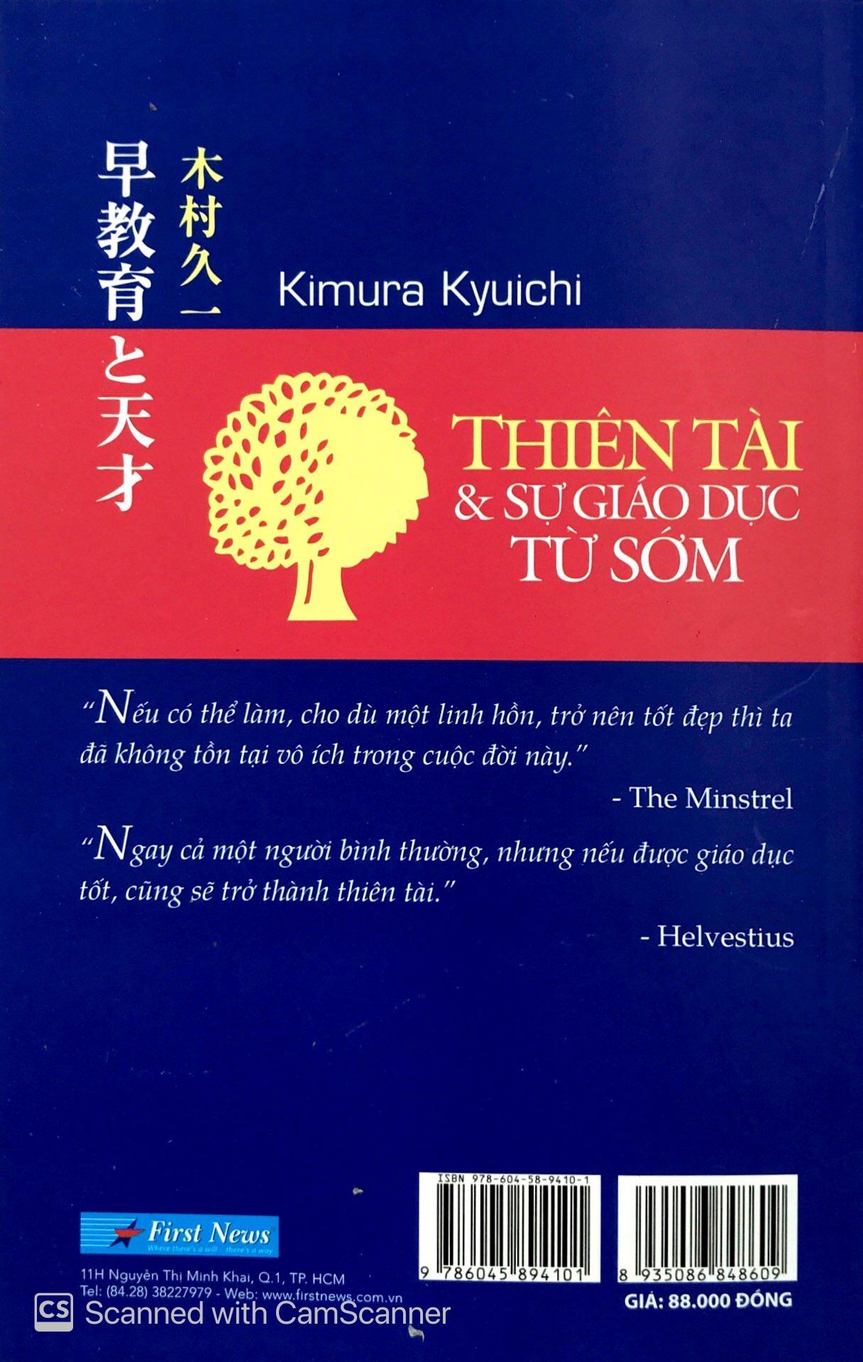 Sách Thiên Tài & Sự Giáo Dục Từ Sớm (Tái Bản 2019)