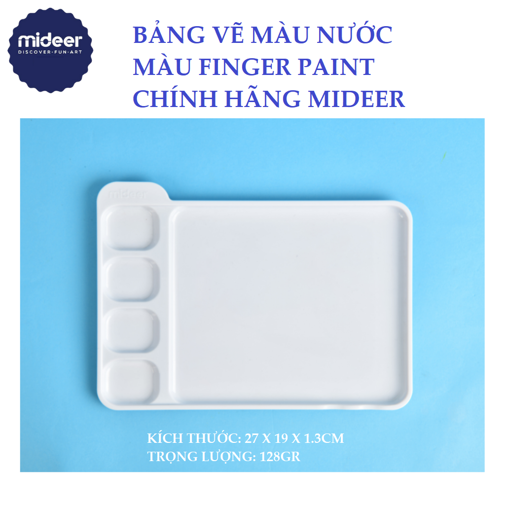 Mideer Bảng pha màu nước - màu vẽ bằng tay Color Palette