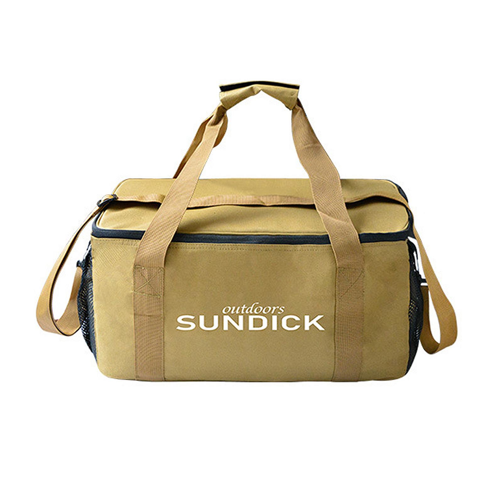 Outdoor Camping Storage Bag Portable Wear Resistant Oxford Picnic Storage Bag Large Storage Travel Storage Pouch Bag