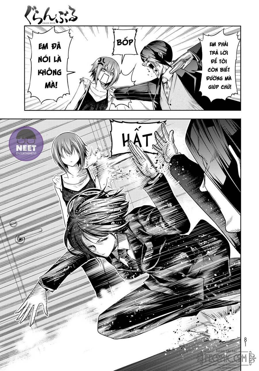 cô gái thích lặn - grand blue chapter 79 18