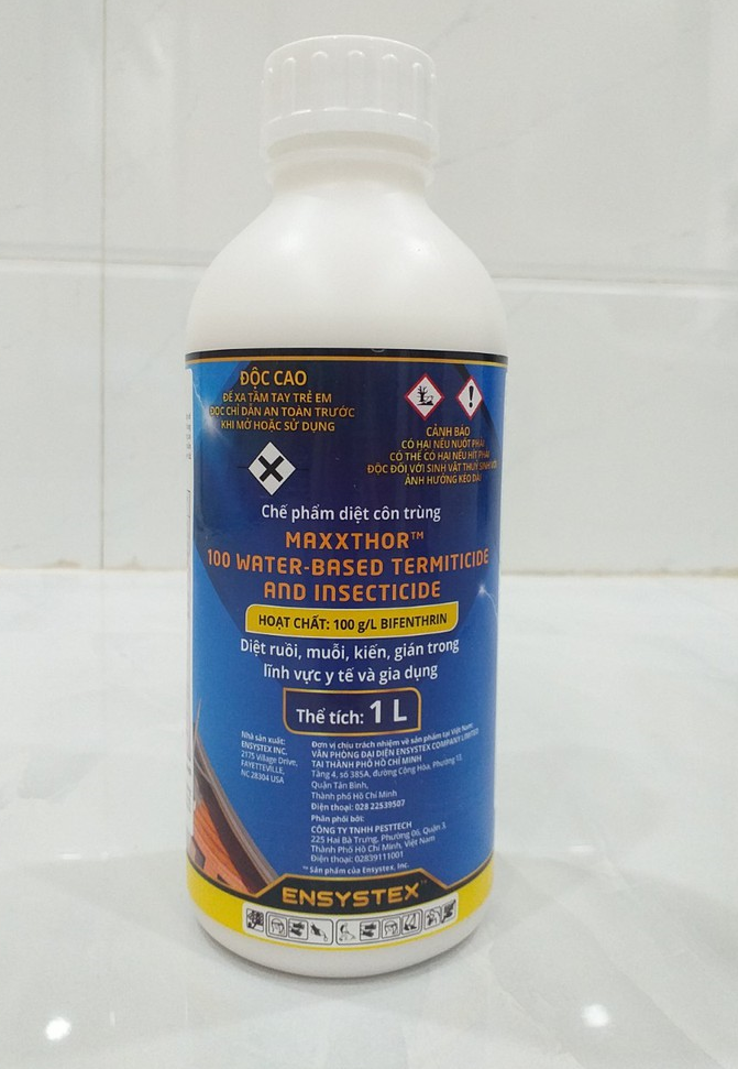Thuốc diệt muỗi và côn trùng MAXXTHOR 10 cho nhà, khách sạn... ko mùi, tồn lưu lâu