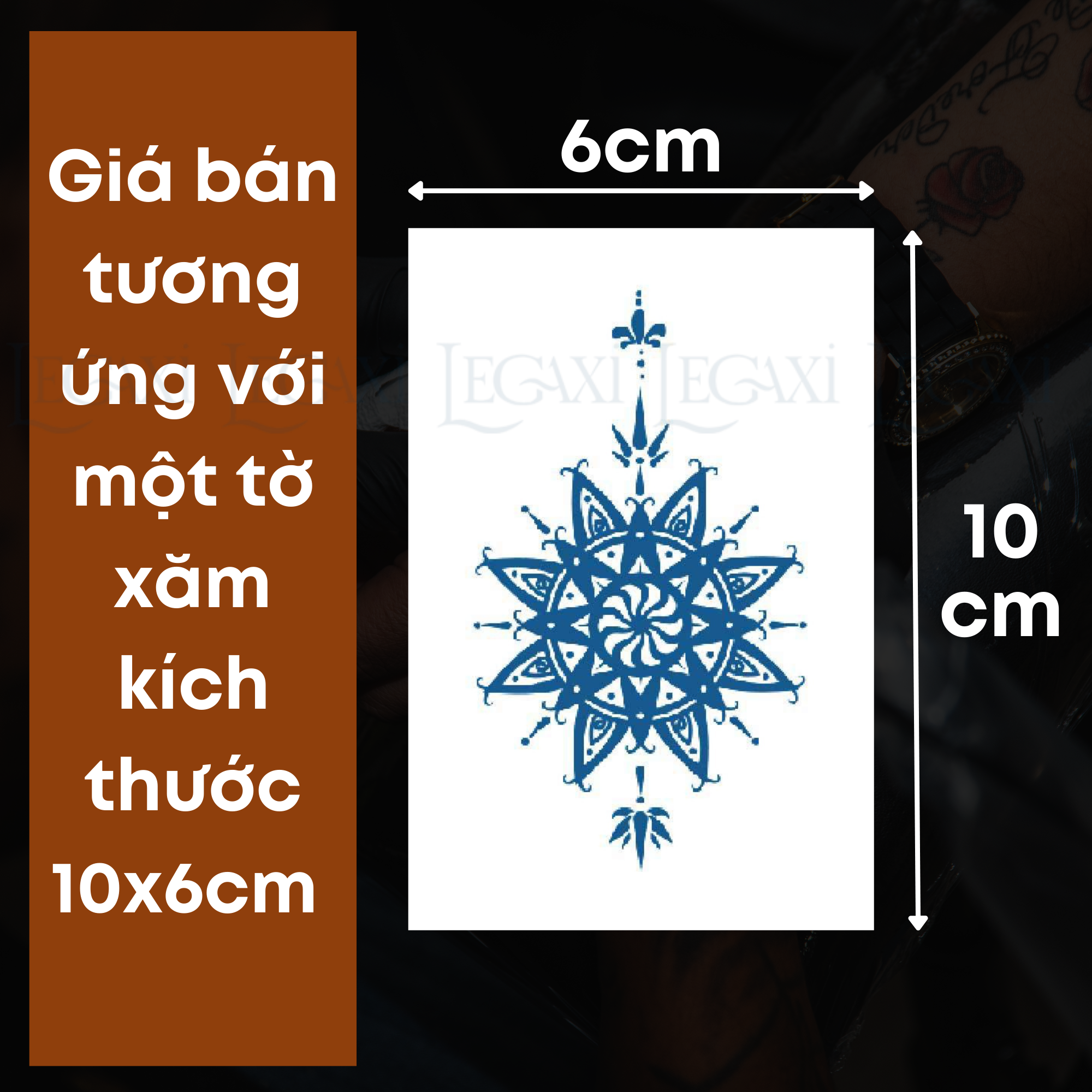 Hình Xăm 15 Ngày Xăm Ma Thuật Chống Nước Lâu Trôi Rắn Đại Bàng Bọ Cạp Rồng Ngôi Sao Bông Tuyết Xăm Vòng Tay Cổ Tay Lưng Legaxi