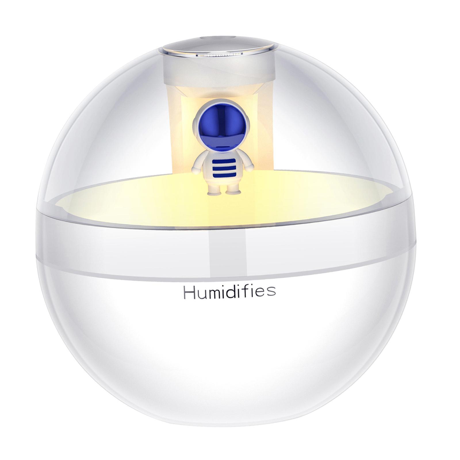 220ml Portable Mist Humidifier USB Professional Auto Shut Off Universal White