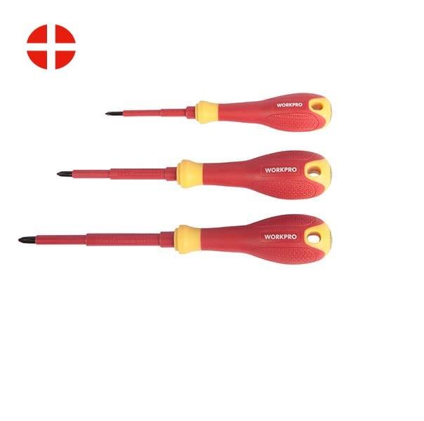 Workpro W094005-Tua Vít Cách Điện Pake Ph0X75Mm