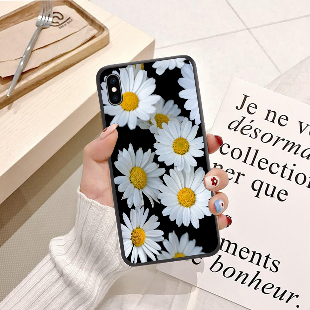 Ốp lưng điện thoại iPhone XS Max viền silicon dẻo TPU  hình Hoa Cảnh - Hàng chính hãng