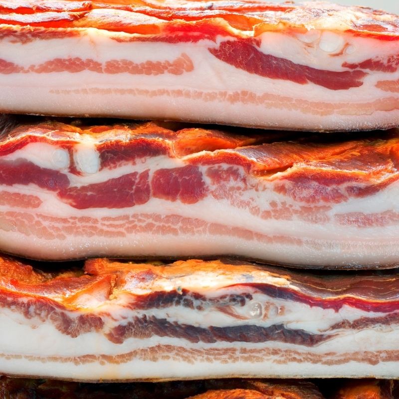 Thịt ba rọi hun khói - 500gr