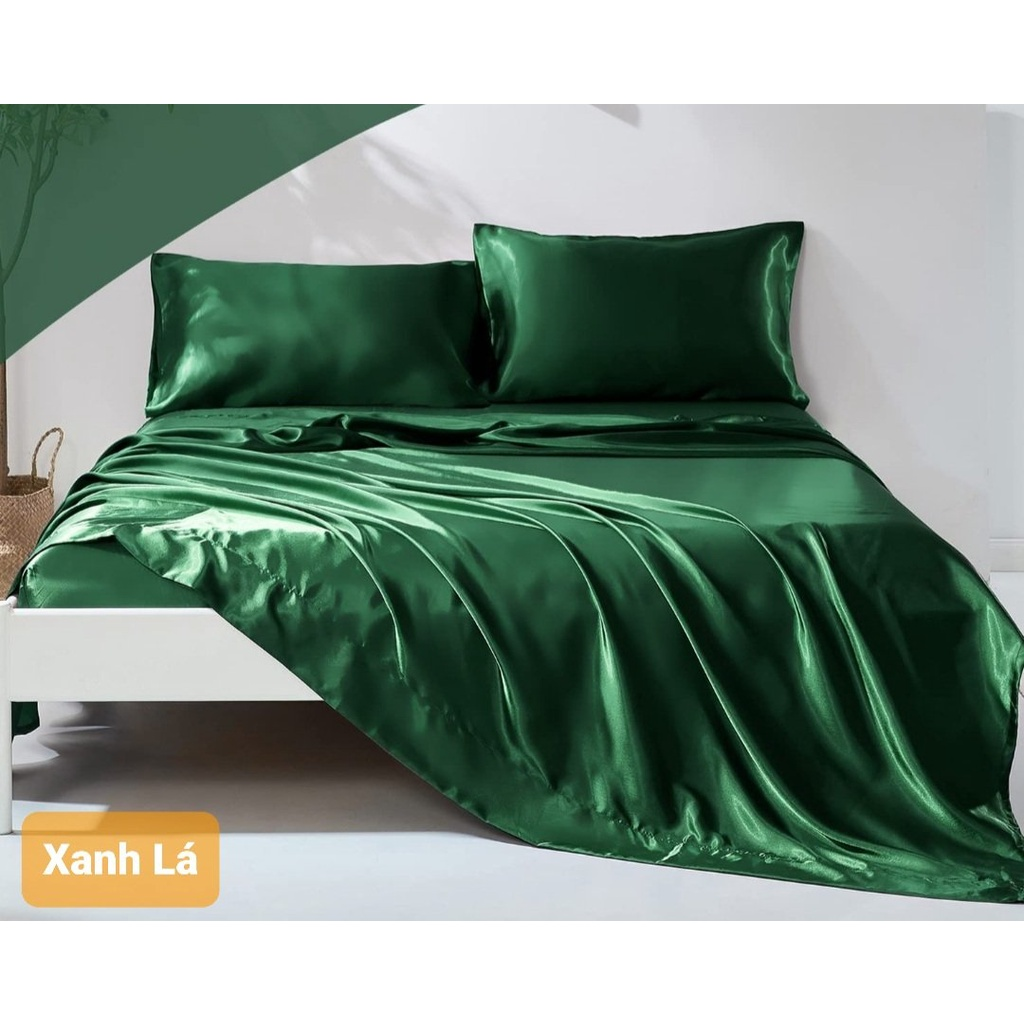 Combo áo gối nằm và ôm lụa silk cao cấp, chất phi lụa siêu mịn mát, áo nằm 50x70cm, áo ôm 100x35cm