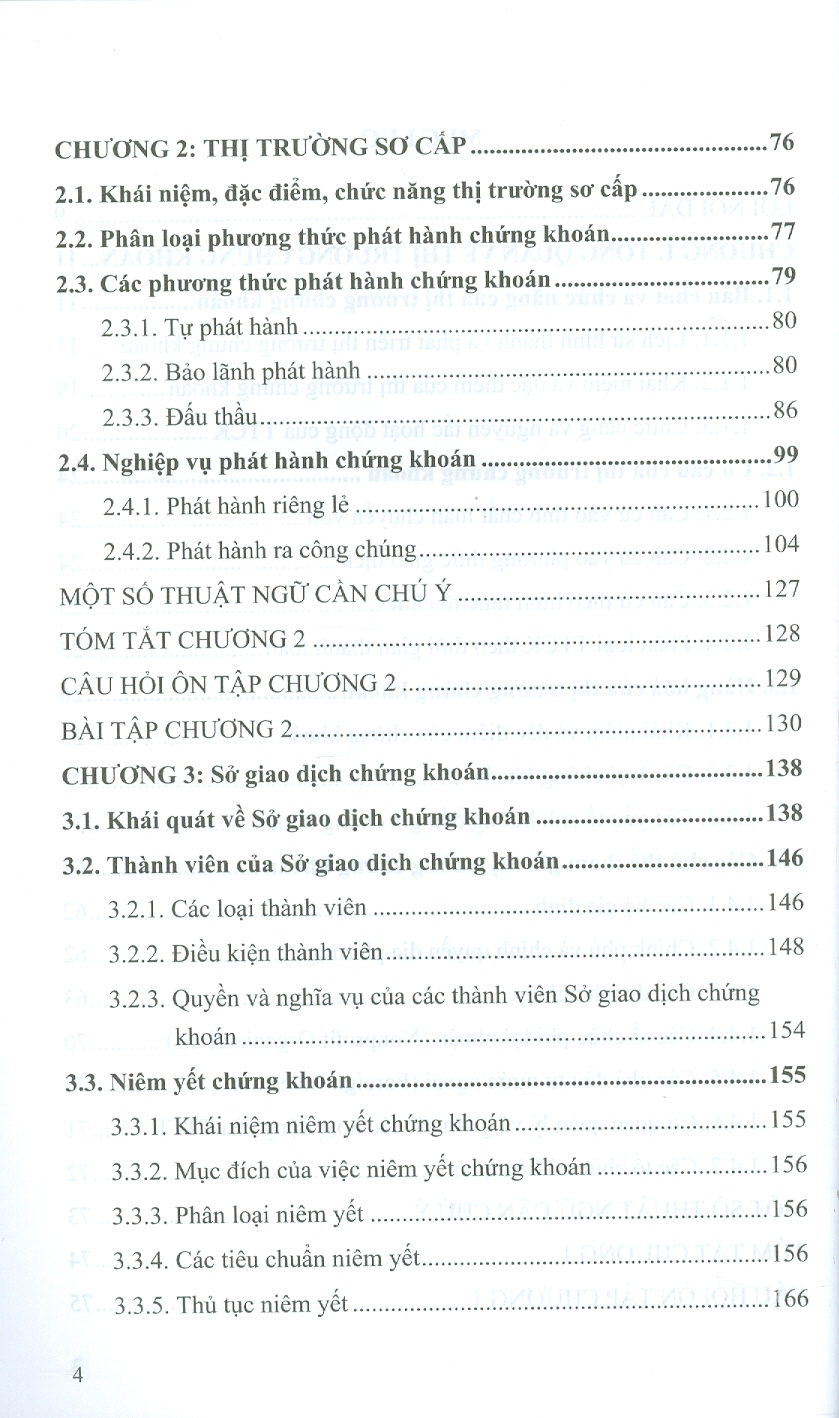 Giáo Trình Thị Trường Chứng Khoán (Tái bản lần thứ sáu có bổ sung) (Học viện Ngân Hàng)