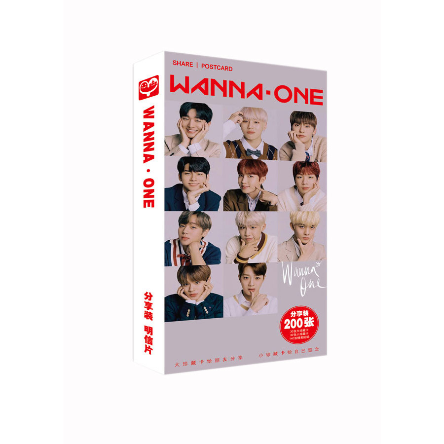 Bộ postcard Wanna One mẫu mới nhất