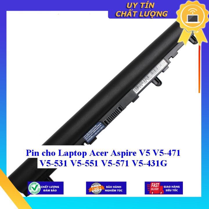 Pin cho Laptop Acer Aspire V5 V5-471 V5-531 V5-551 V5-571 V5-431G - Hàng Nhập Khẩu  MIBAT213