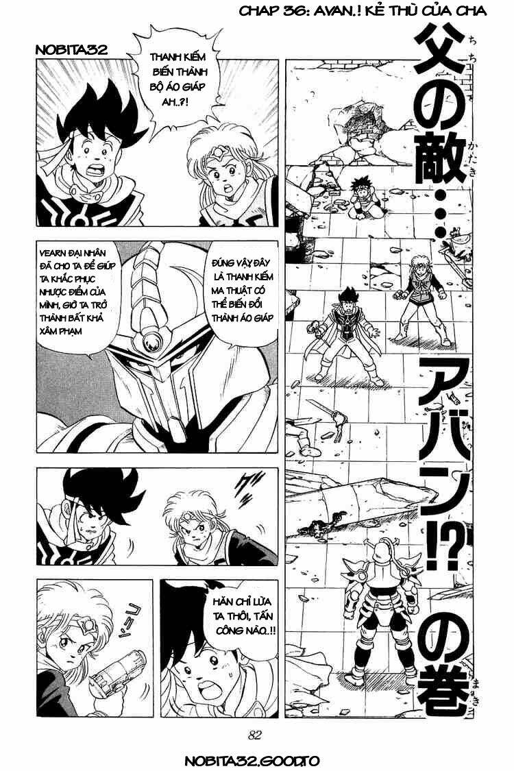 dragon quest - dấu ấn rồng thiêng chapter 36 1