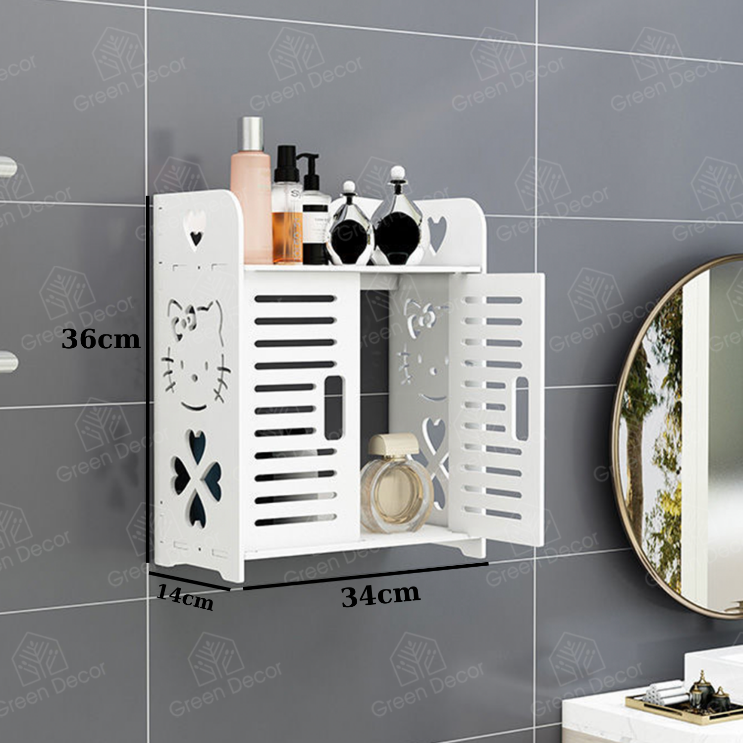 Tủ treo nhà tắm chống mốc, chống nước tuyệt đối