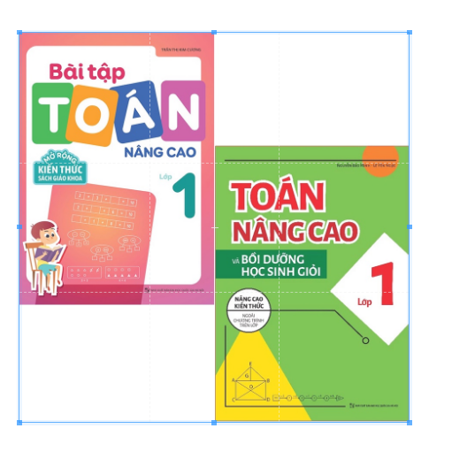 Combo Toán Nâng Cao và bài tập toán nâng cao lớp 1