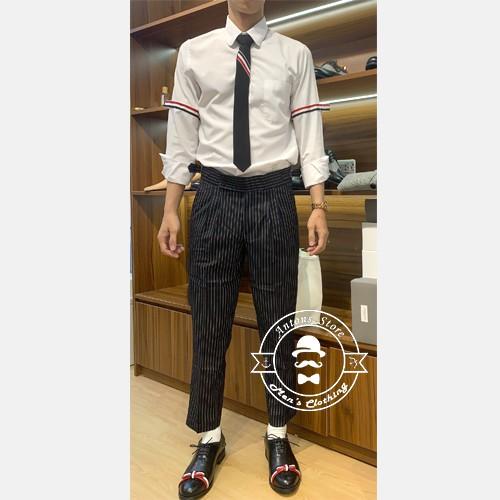 Quần Âu Celi Kẻ Sọc 2 Khuy
