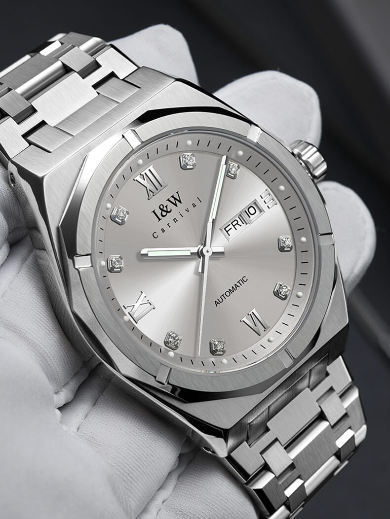 Đồng hồ nam chính hãng IW Carnival IW751G-1 ,Kính sapphire,chống xước,Chống nước30m,BH24 tháng,Máy điện tử(pin),dây da