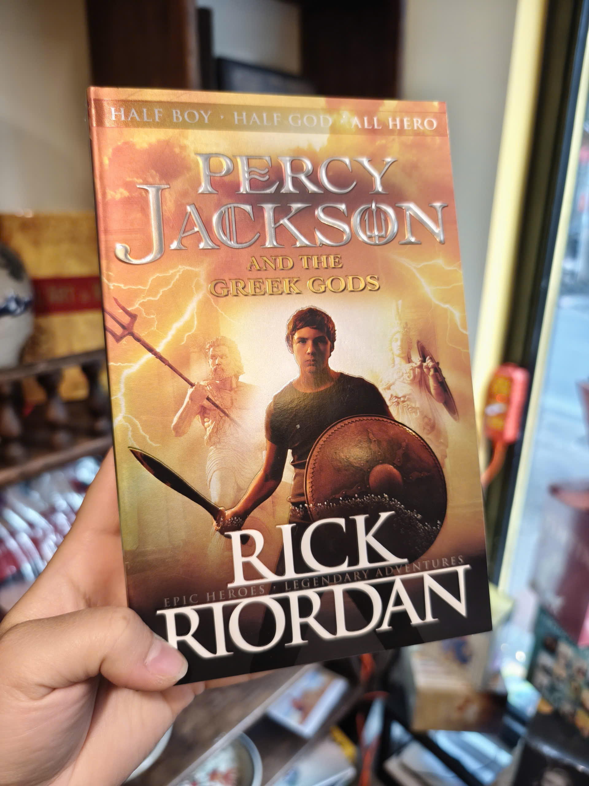 Sách - Percy Jackson and the Greek Gods by Rick Riordan - Sách tiếng anh thiếu nhi