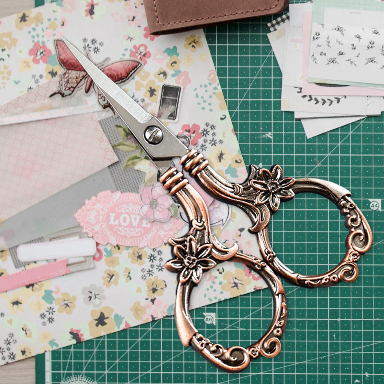 Embroidery Scissors Sharp Manual Tool for Threading Quilting Crafts DIY