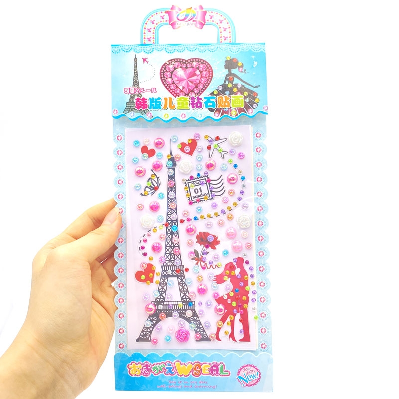 Sticker ABS150-158 - Love In Eiffel Tower (Mẫu Sản Phẩm Bên Trong Là Ngẫu Nhiên)