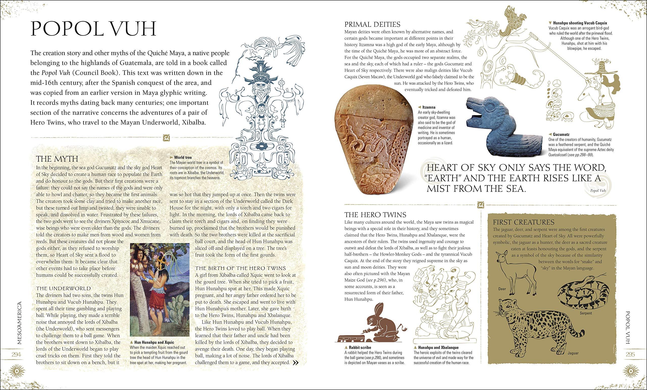 Myths &amp; Legends: An Illustrated Guide To Their Origins And Meanings