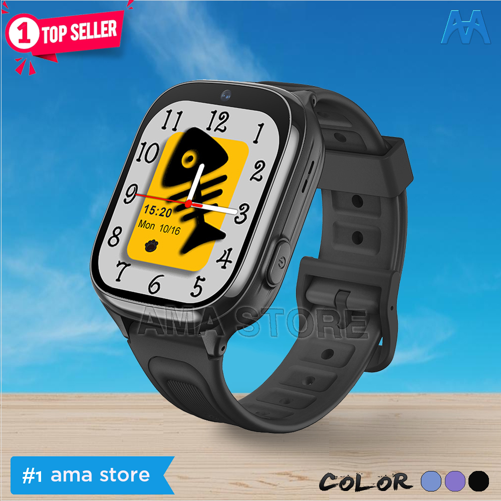Đồng hồ Thông minh Trẻ em Gọi Video Chống nước Định vị Wifi Model AMA Watch D56 Hàng nhập khẩu