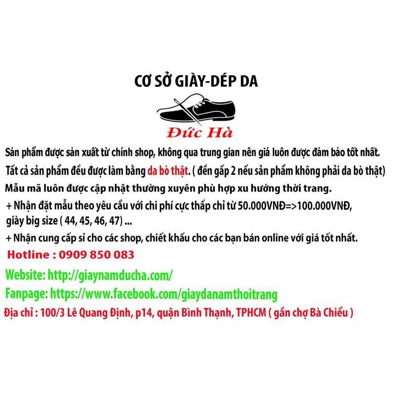 Giày cao cổ nam màu trắng da bò thật .ĐHShop.Mã số: B170