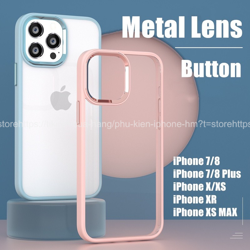 Ốp lưng VIỀN VUÔNG trong suốt VÒNG CAMERA NỔI BẬT chống ố vàng dành cho iphone 6/6plus/6s/6splus/7/7plus/8/8plus/x/xr/xs/11/12/13/pro/max/plus/promax
