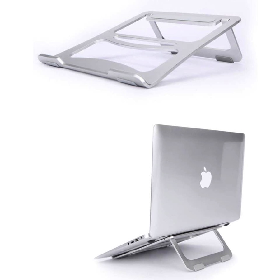 Giá đỡ, kệ đỡ laptop, macbook, máy tính bằng hợp kim nhôm thông minh gấp gọn