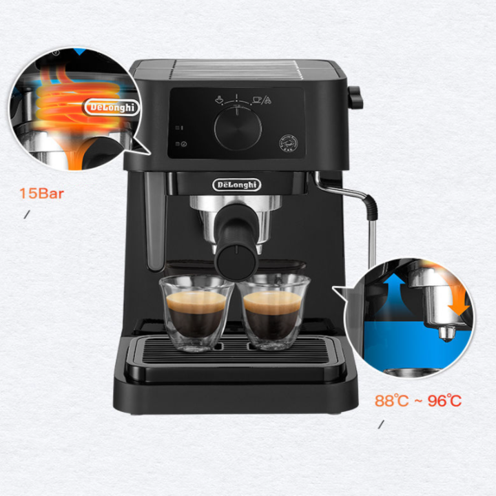 Máy pha cà phê Espresso Delonghi EC235.BK-Hàng chính hãng