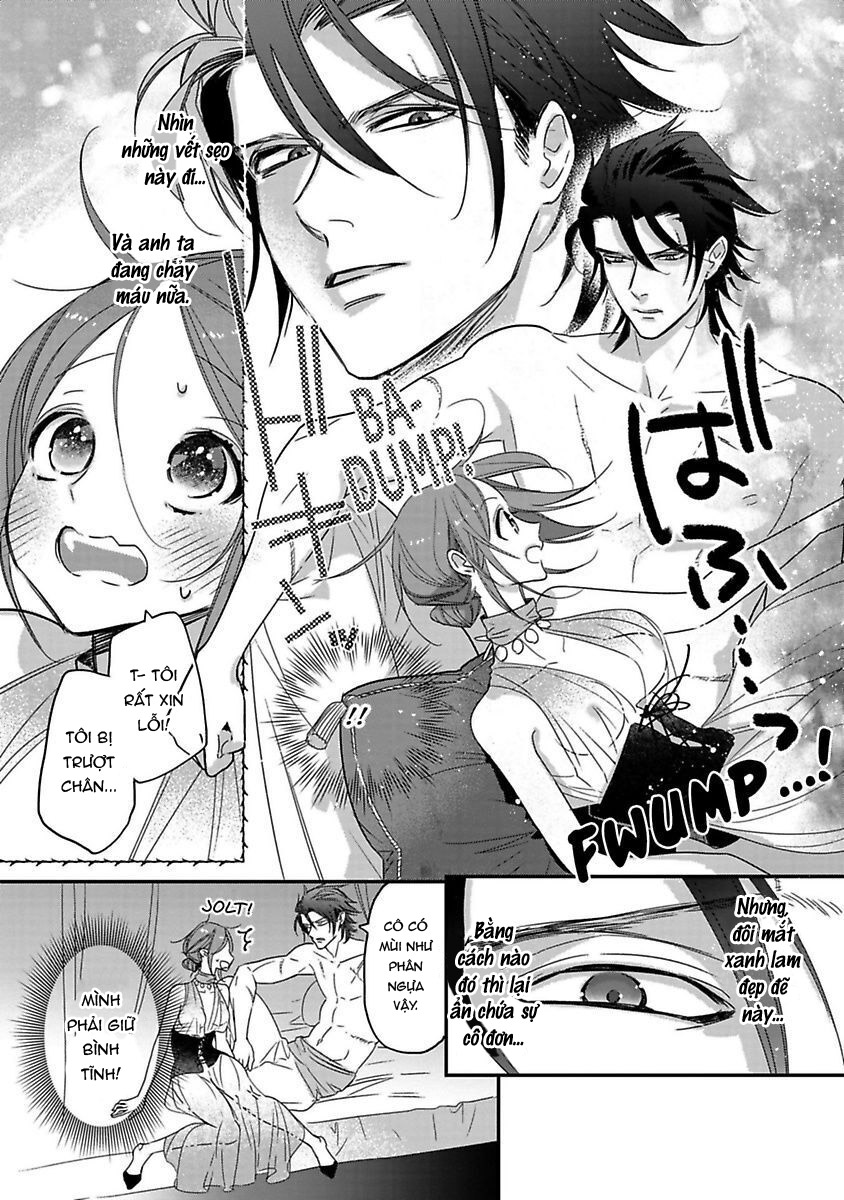 thái tử bạo chúa ở thế giới khác muốn cưới tôi ~ tên sói đen muốn cầu thân cô phù thủy tái sinh chapter 1.2 2