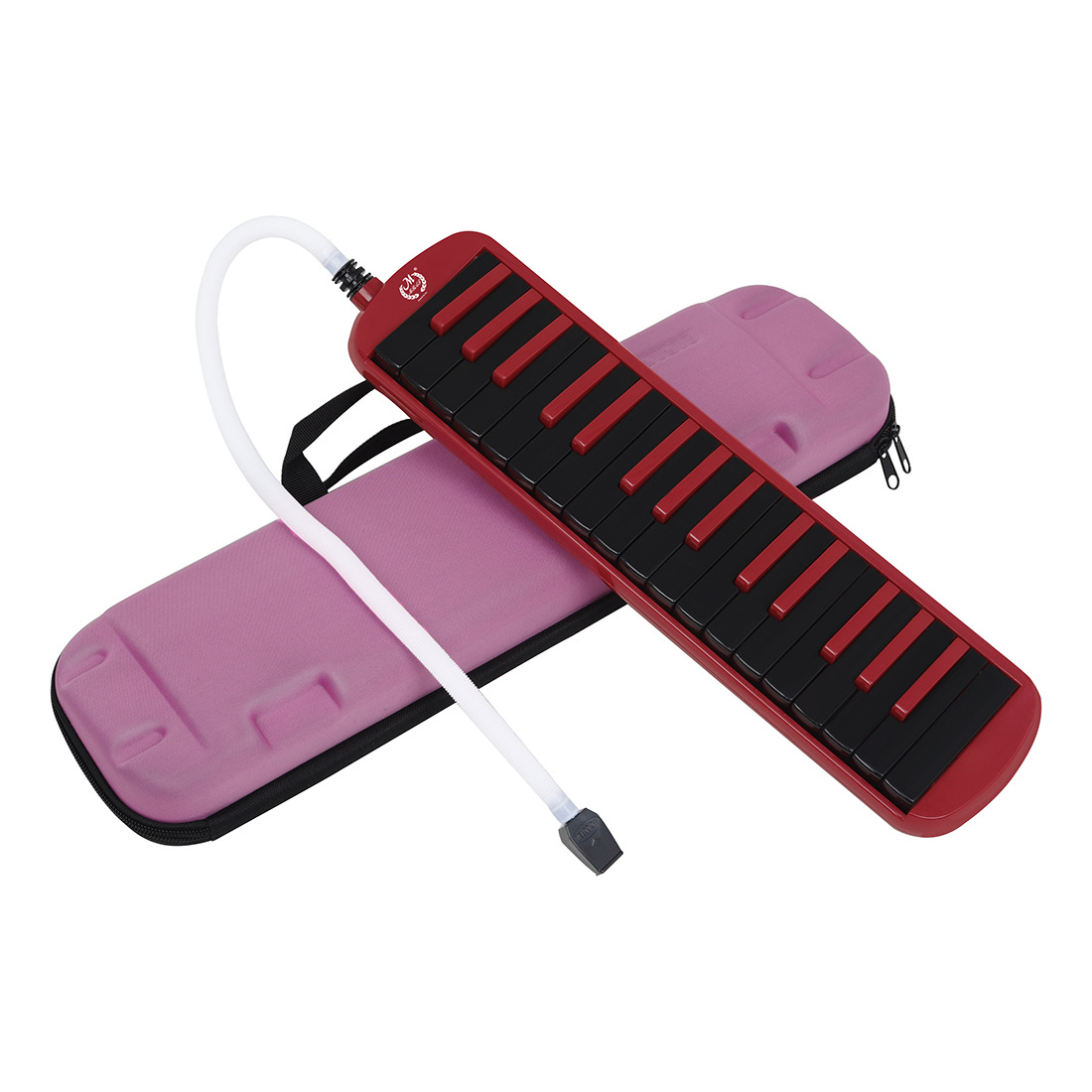 Kèn Melodion, Melodica, Pianica - Mbat KF-32 - Kèn 32 phím cao cấp, túi hộp EVA, nhựa ABS an toàn, màu đỏ - Hàng chính hãng