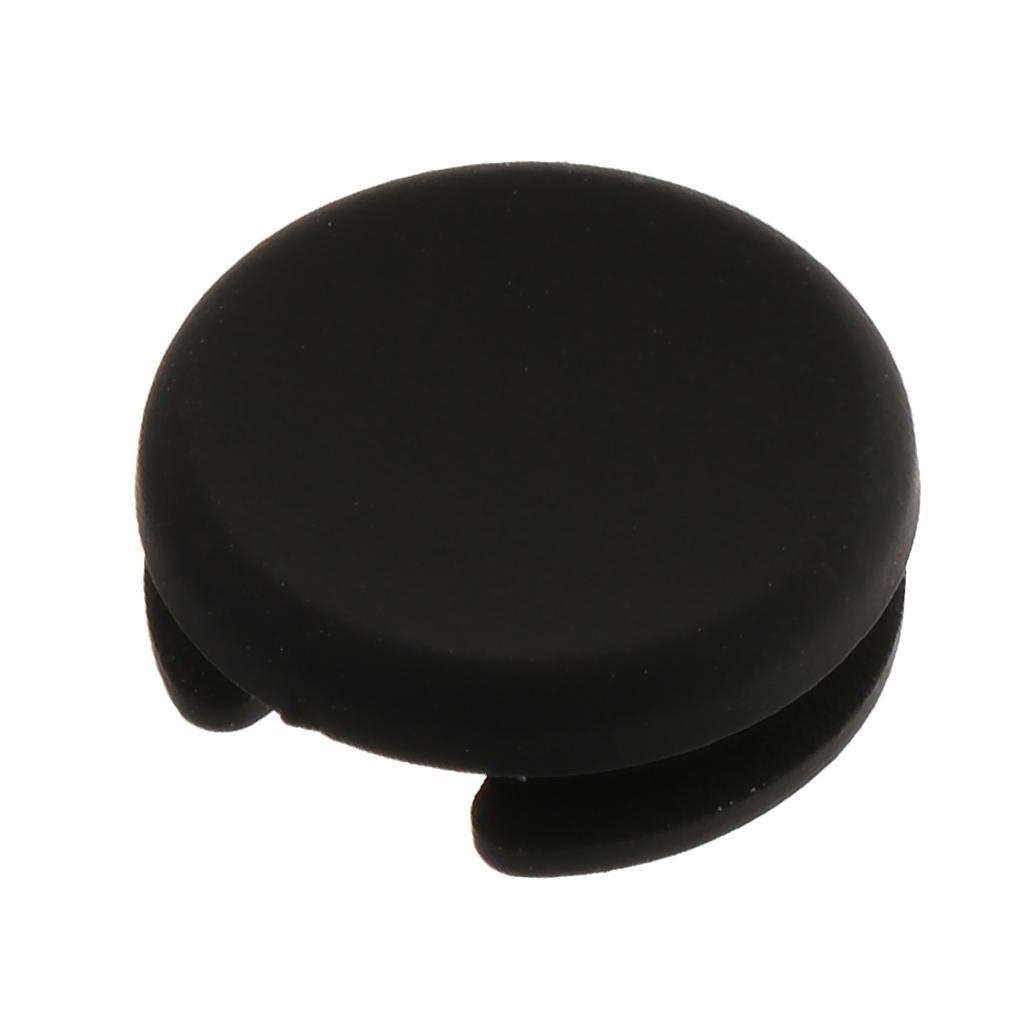 2 Pieces 3D Analog Joystick Cover Thumbstick Thumb Stick Cap Nub for Nintendo 2DS 3DS 3DS XL LL New 3DS New 3DS XL LL - Black+Gray