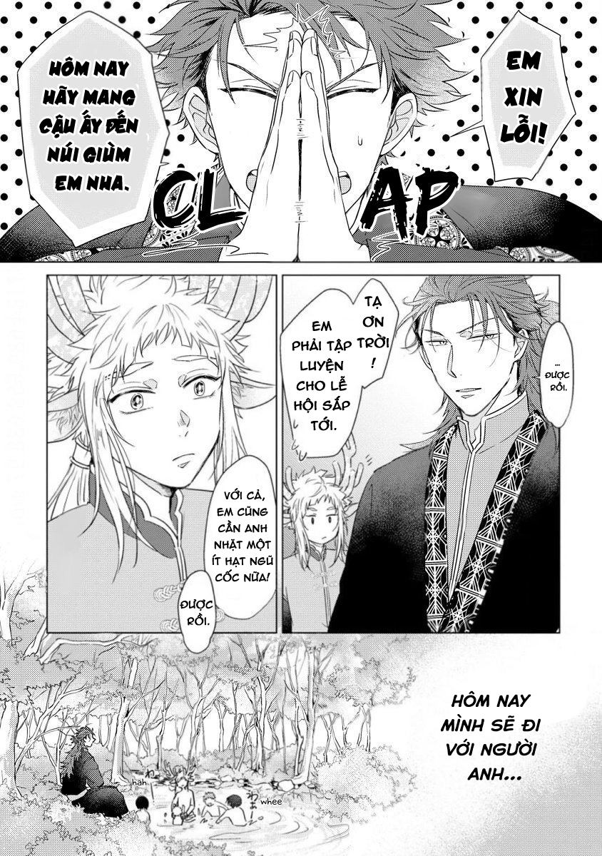 gặp gỡ em, thú nhân màu chàm trắng chapter 3 12