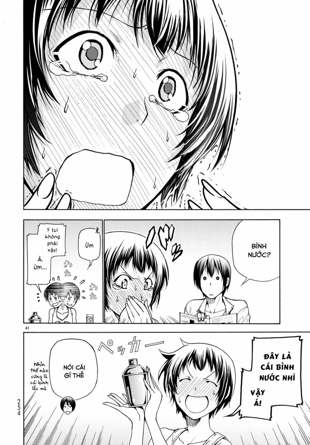 cô gái thích lặn - grand blue chapter 38 39