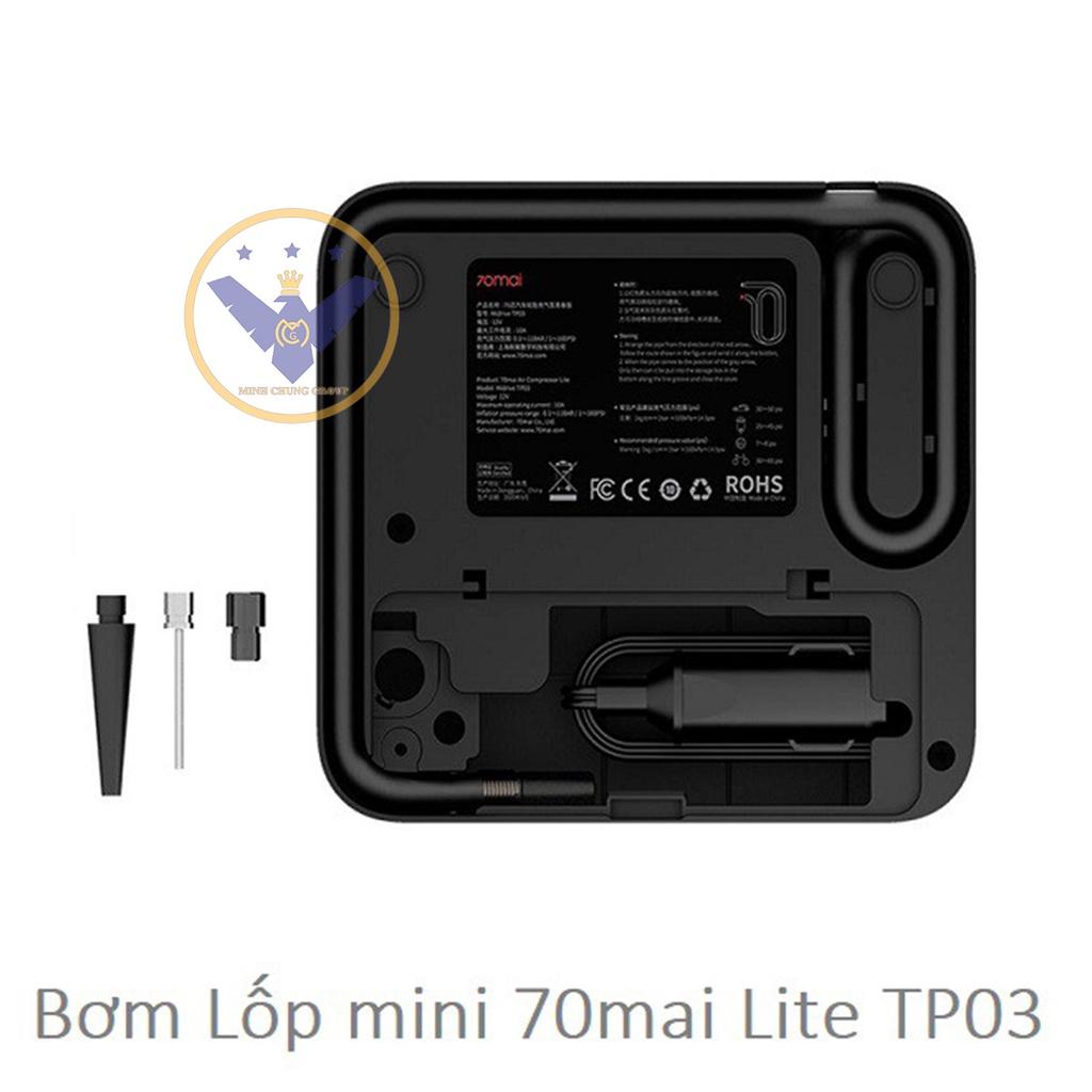 Bơm lốp xe ô tô tự động Xiaomi 70 mai Midrive TP03