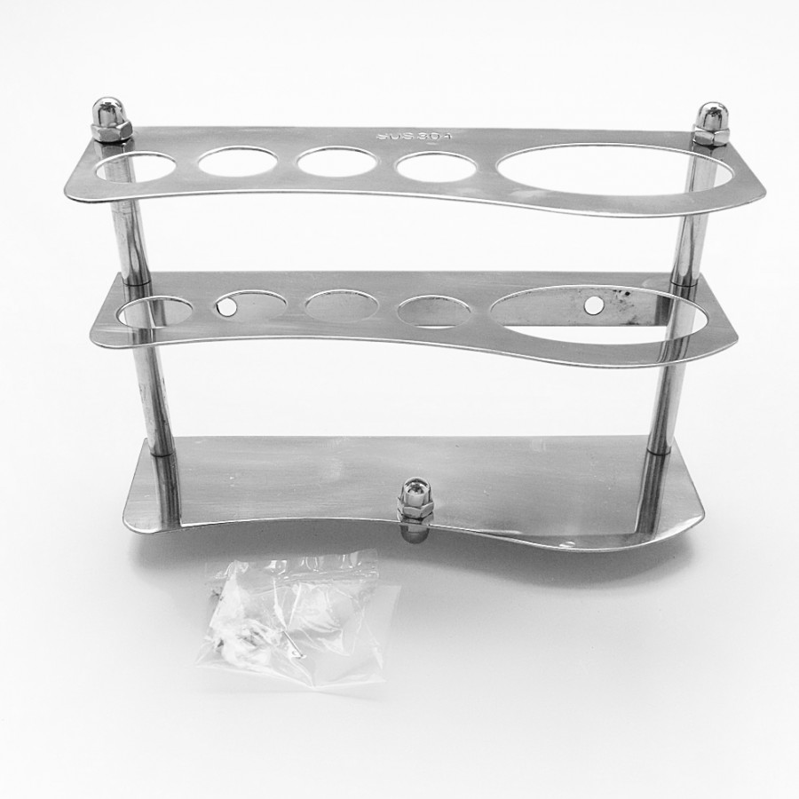 Kệ bàn chải và kem đánh răng đơn Inox 304 Yamato LBC-09