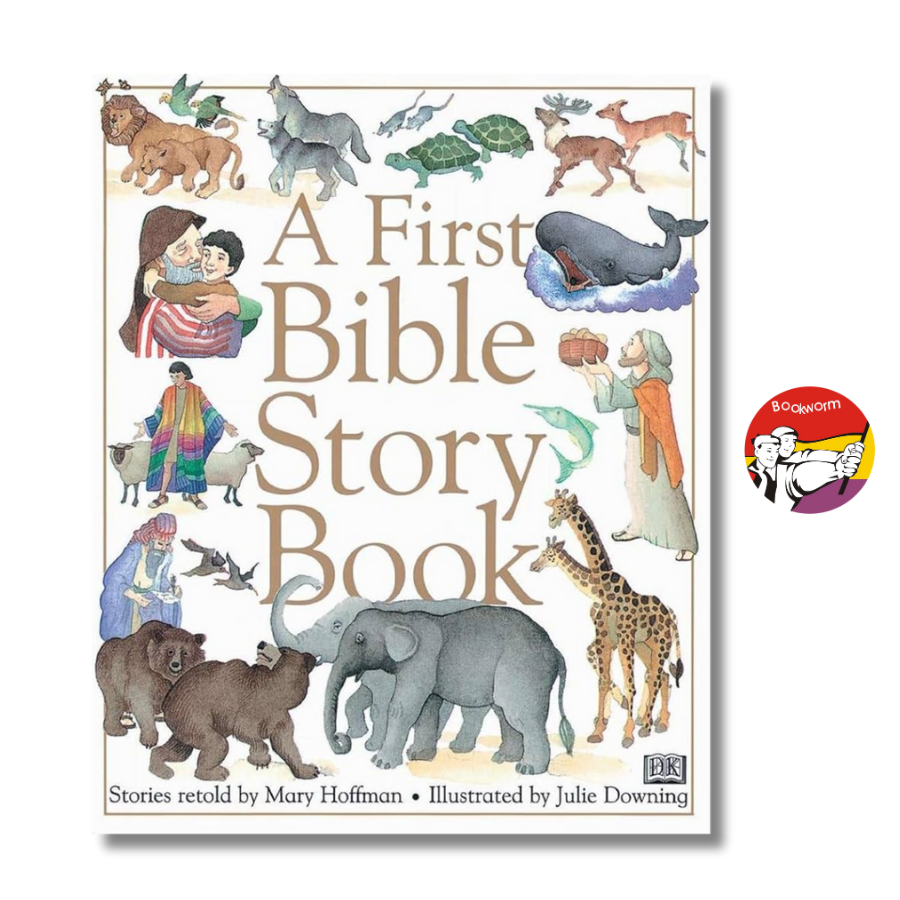 Sách - A First Bible Story Book by Mary Hoffman | Children's Picture Book | Sách bìa cứng