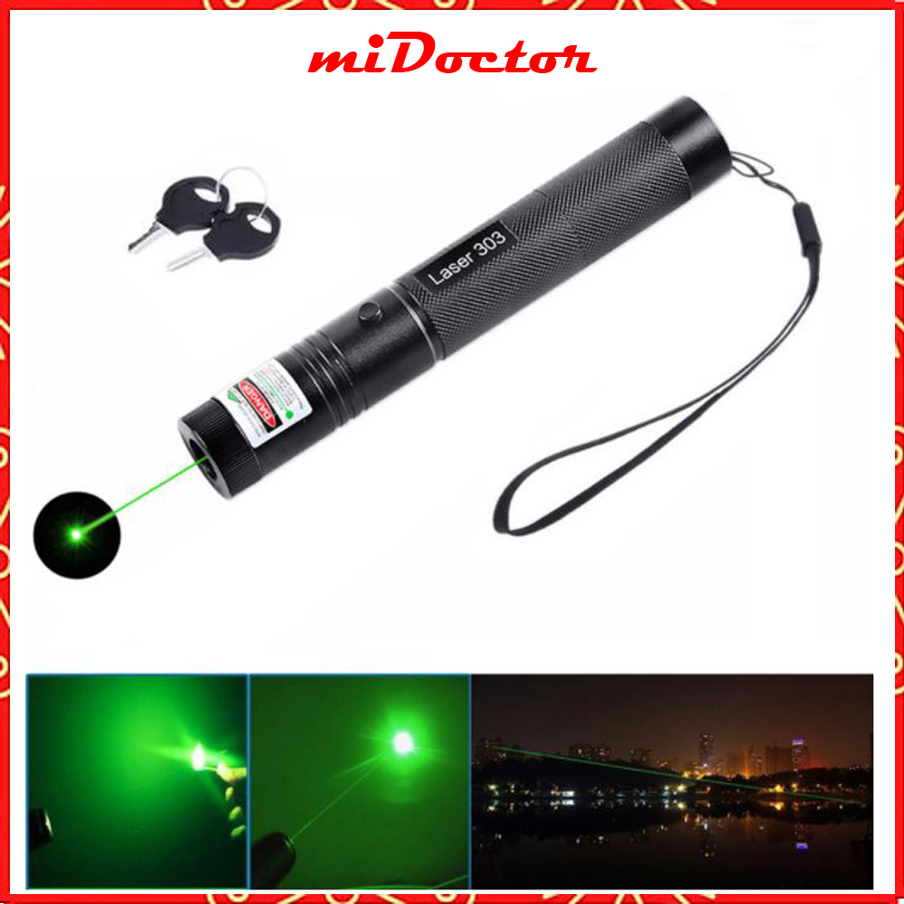 Đèn Pin Laze miDoctor Cao Cấp SD Lazer 303 Full Hộp - Chính Hãng