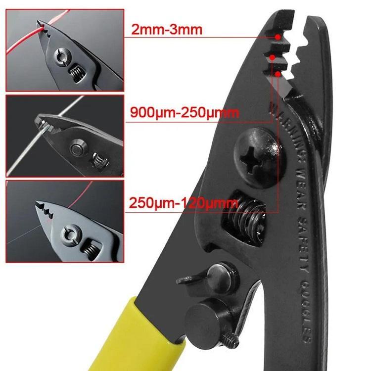 Kìm tách vỏ cáp Quang, Kìm tuốt sợi Quang 2 rãnh CFS-2, Kìm tuốt Quang 3 rãnh CFS-3