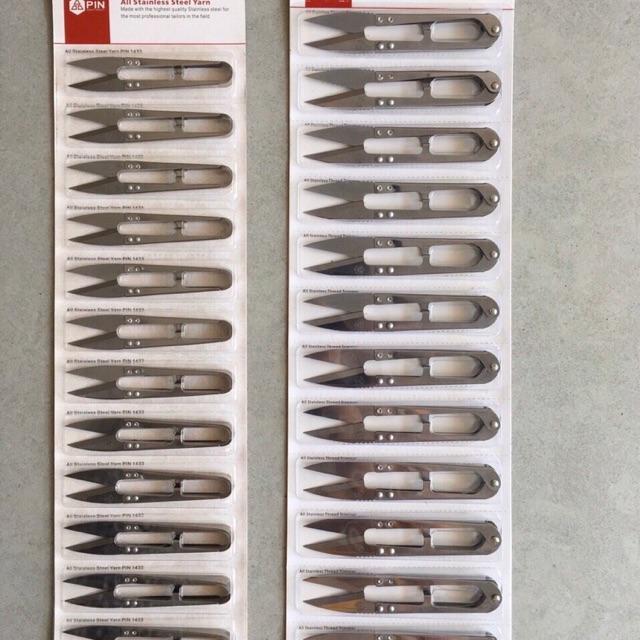 Kéo bấm chỉ Inox hãng Pin sử dụng inox 304 vỉ 12 cây