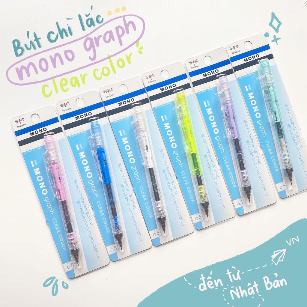 Bút chì kim Tombow Mono Graph phiên bản Clear Color