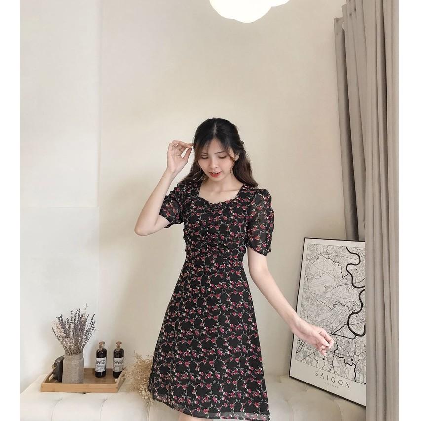 Đầm Voan Chloe Black