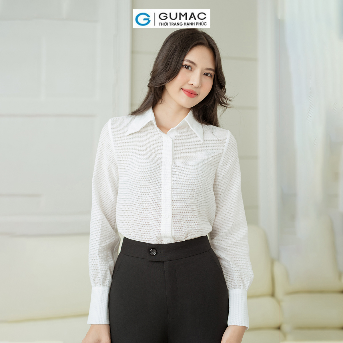 Áo sơ mi cơ bản GUMAC AD08061