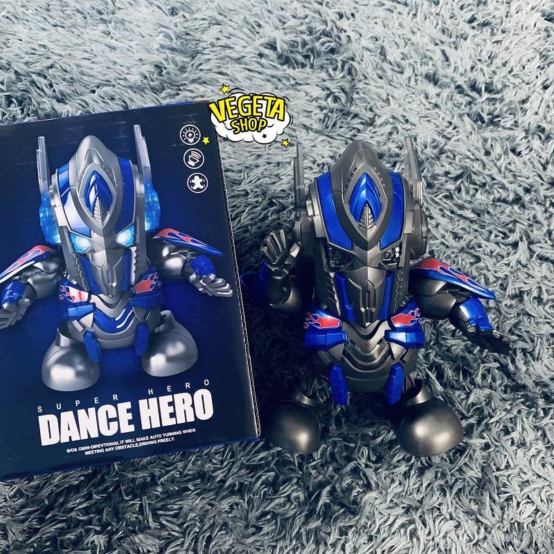 Robot nhảy múa Dance Hero nhảy múa phát nhạc ánh sáng nhấp nháy - Captain America Spider man Iron man Thanos Batman