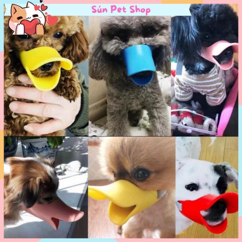 Rọ mõm cho chó hình mỏ vịt