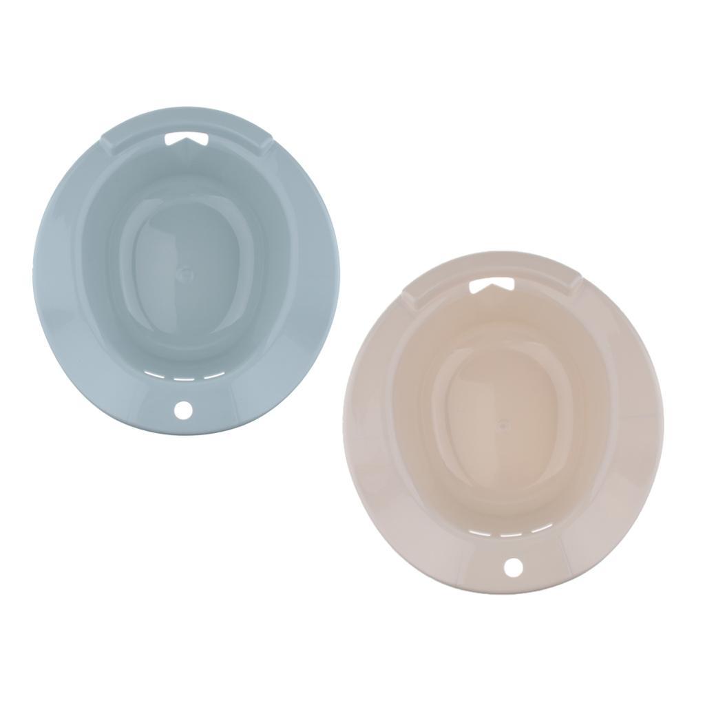 2-pack Bidet Basin Bidet Seat Basin Seat Bath Toilet Insert Washing Aid